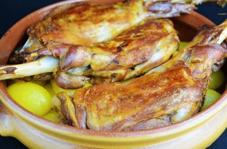 Paleta de Cordero Lechal al horno