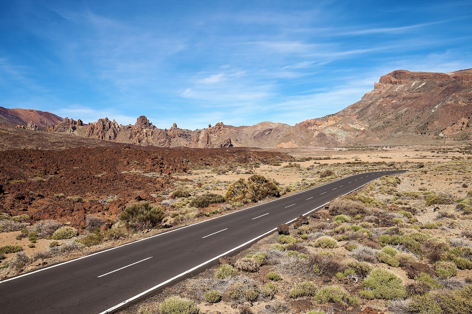 Roques de García y el Teide en el Parque Nacional del Teide, Tenerife