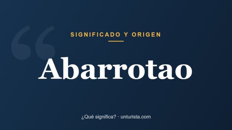 ¿Cuál es el significado de la palabra Tapicas?
